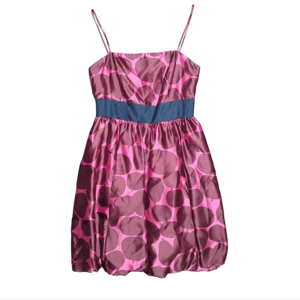 Juicy Couture Silk Apple Pear Bubble Dress Size 0